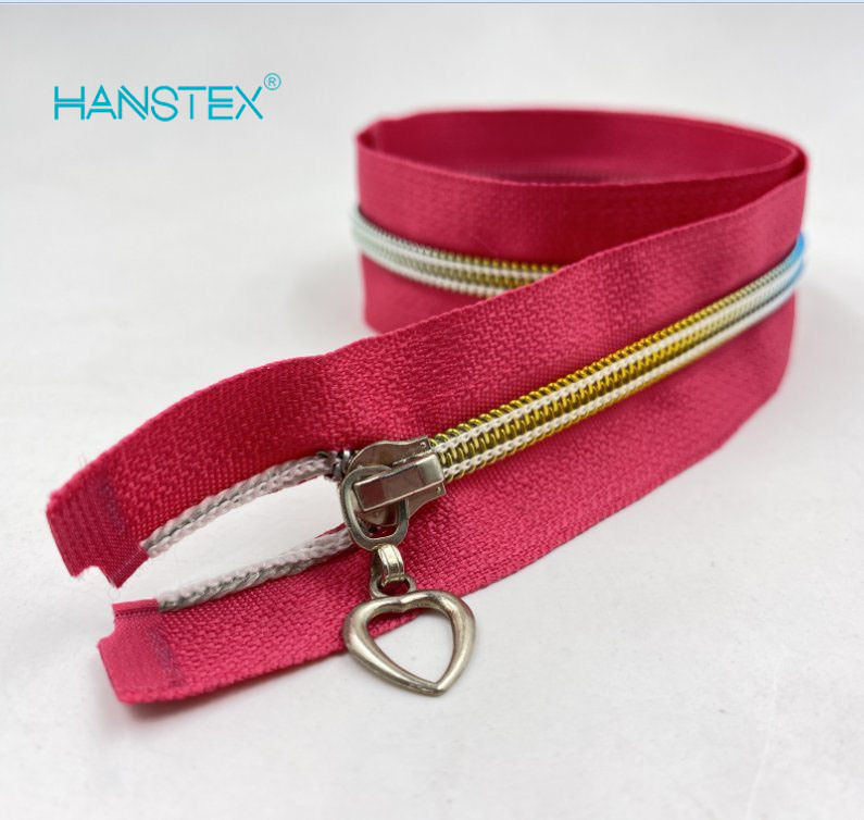 Hans Gold Supplier Fastness to Soaping Cheap Zippers