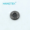 Fashion Bronze Black Gold Metal Button