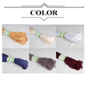 Wholesale Krowntex Flat Fancy Cord 100 % Rayon Japan Type F-600A/ 600j-5mm Pure Color Twin Color Lace for Arabia Garment
