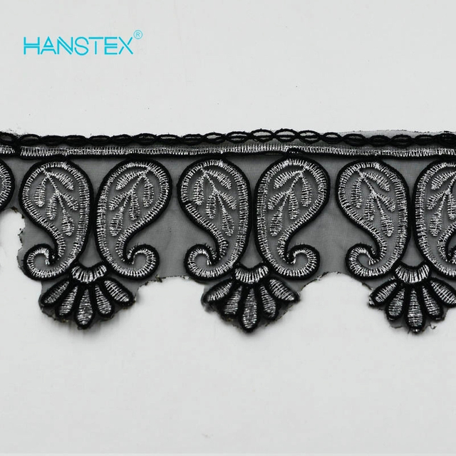2018 New Design Embroidery Lace on Organza (MLS-1810)