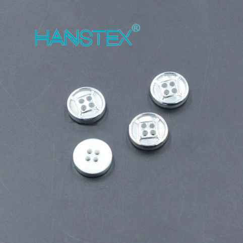 4 Holes New Design Polyester Button (S-067)
