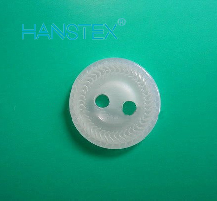 2 Holes New Design Polyester Shirt Button (S-111)