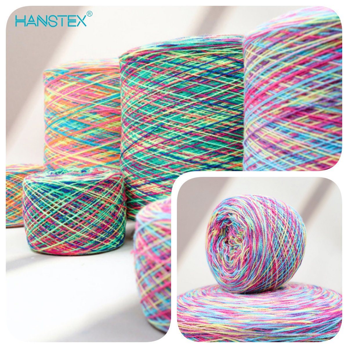 Fast Delivery Ready Goods Acrylic Yarn in 100 Acrylic 2 /26nm Supplier for Weaving