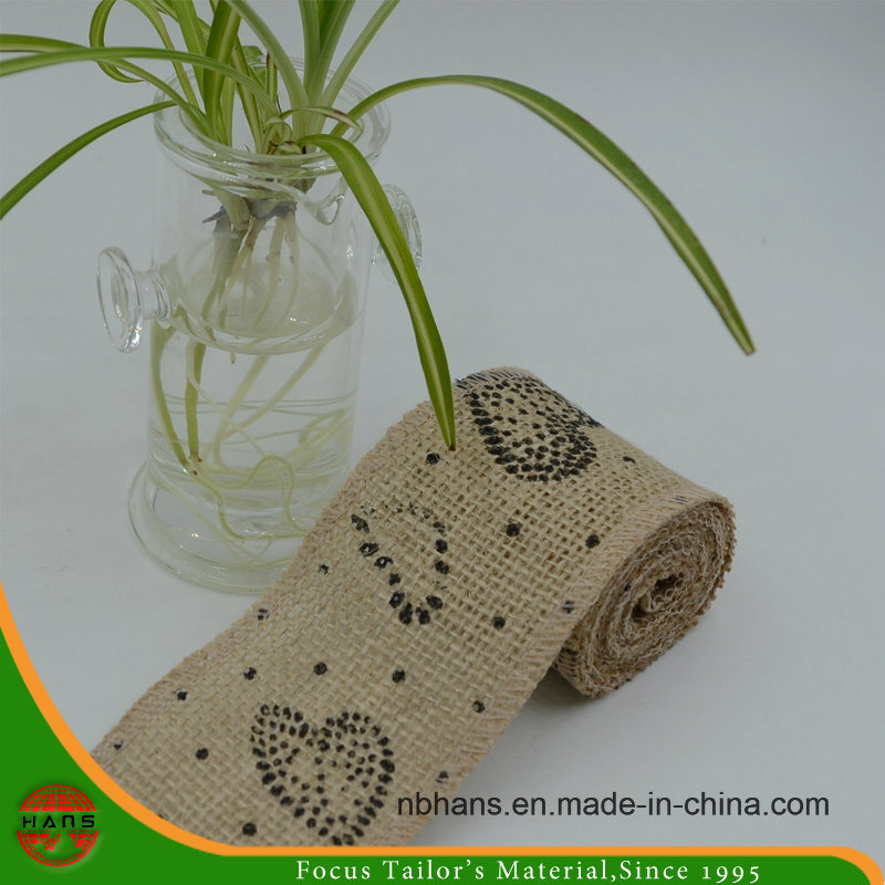 Hans High Quality Bright Color Jute Tape for Lace Gift Packing