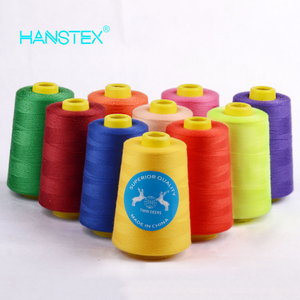 High Quality Hans 40s/2 40/3 5000m 100% Spun Polyester Sewing Thread Wholesale 100 Certificate
