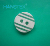 2 Holes New Design Polyester Shirt Button (S-109)