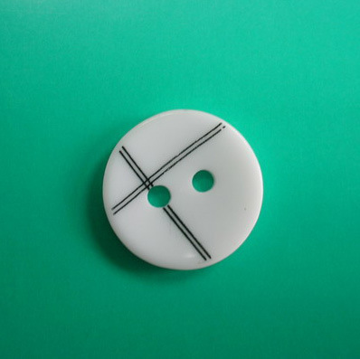 2 Holes New Design Polyester Button
