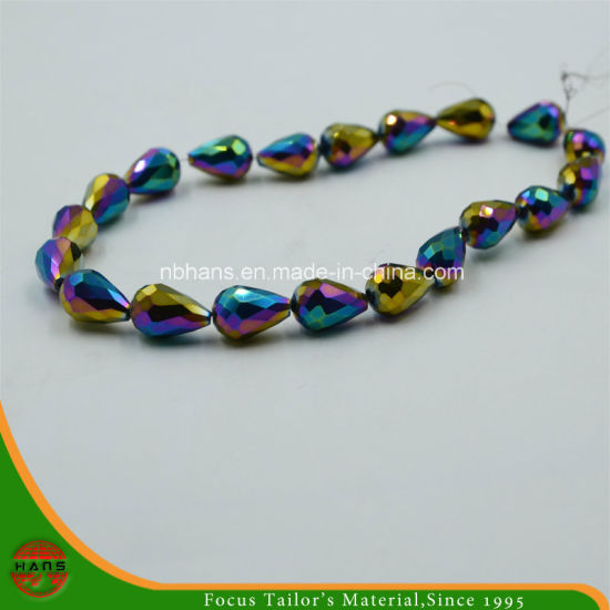 10X15mm Crystal Bead, Water Drop Glass Beads Accessories (HAG-04#)