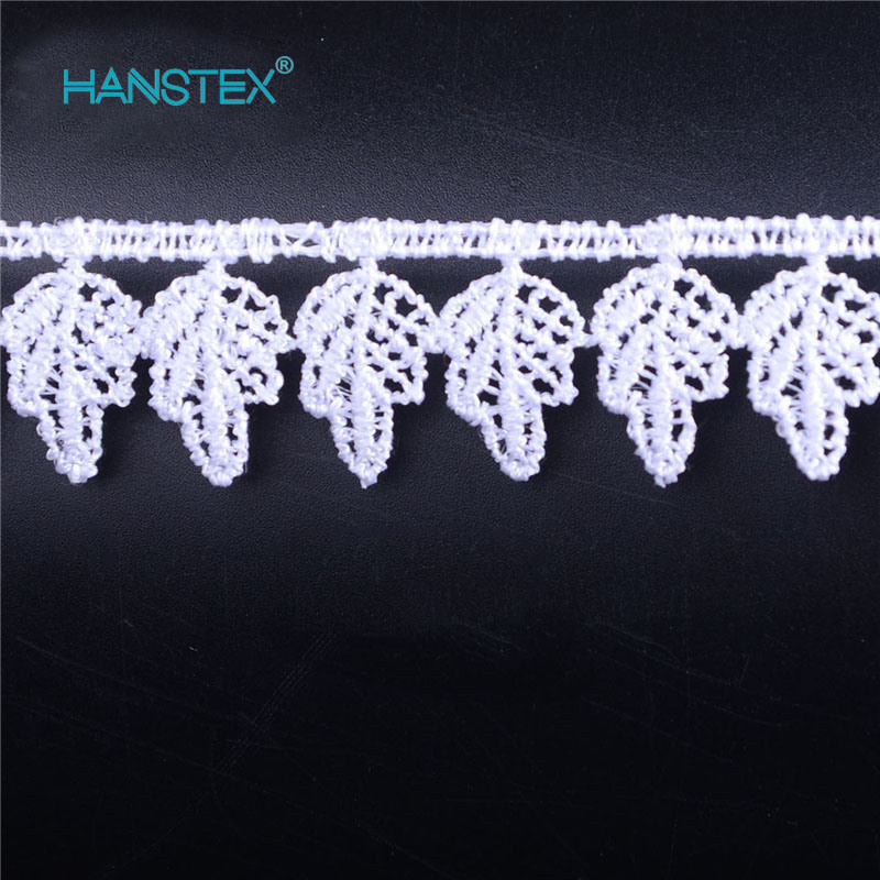 Hans Customized Logo New Arrival Teal Lace Fabric