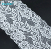 White Floral Elastic Lace (HSTF-1711)