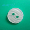 2 Holes New Design Polyester Shirt Button (S-126)