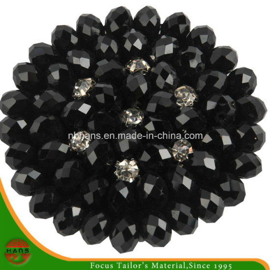 Fashion Acrylic Black Flower