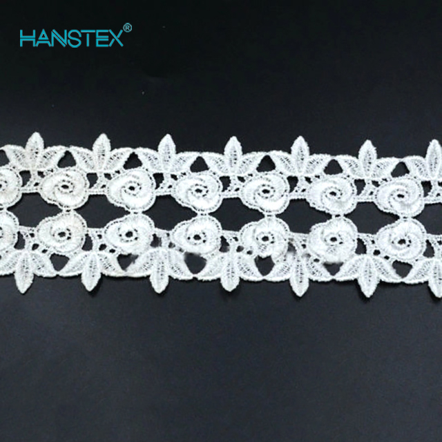 100% Cotton High Quality Embroidery Lace (HC-1711)