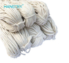 Wholesale Braided Decorative Natural Recycled Cotton Creative DIY Rope Strands Twisted Macrame Cord for Crafts Hand Makrame Rope for Textile