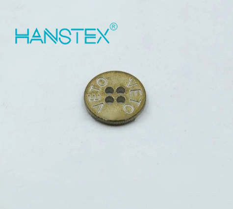 4 Hole New Design Metal Button (JS-029)