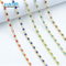 Rhinestones Copper Alloy Claw Chain