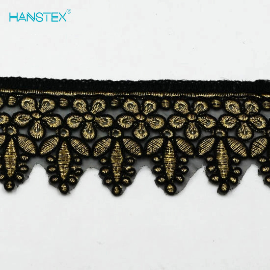 2018 New Design Embroidery Lace on Organza (MLS-1801)