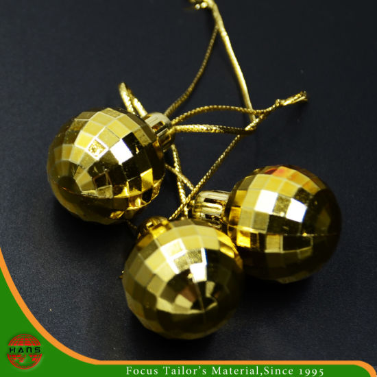 High Quality Christmas Assorted Plastic Hanging Ball (HANS-86#-69)