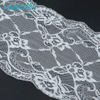 White Floral Elastic Lace (MXD-199)