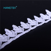 Hans Customized Logo New Arrival Teal Lace Fabric