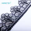Hans Manufacturers in China Promotional New Design Embroidery Lace on Organza