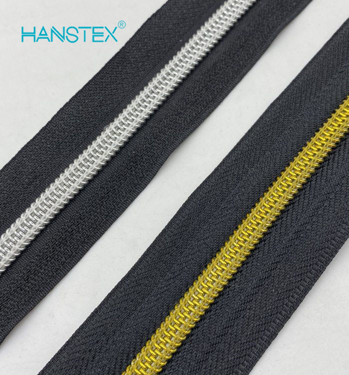 Hans Custom Manufactured High Strength Rainbow Zipper