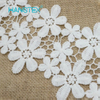 White Floral Elastic Lace