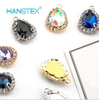 Factory Wholesale Single Hanging Crystal Buckle Water Drop Claw Drill Pendant Jewelry