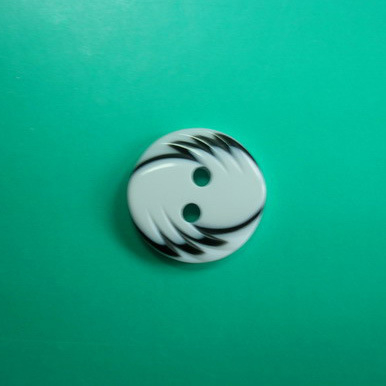 2 Holes New Design Polyester Button (S-018)