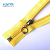 Hans Promotion Cheap Price Colorful Fancy Yellow Zipper