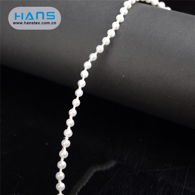 Hans Factory Direct Sale Multi Size Plastic Hair Beads
