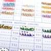 Hans Factory Directly Sell Clear Sequin Material