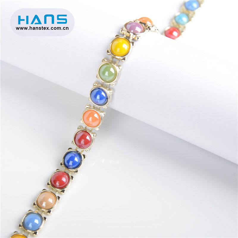 Hans New Design Product New Design Rhinestone Chain Trim