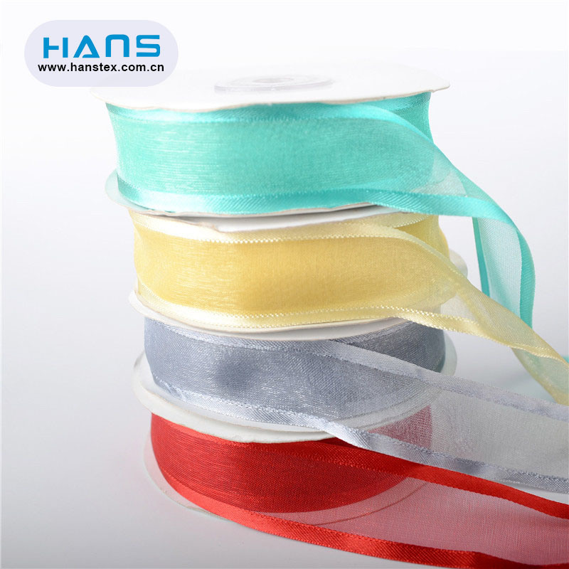 Hans Accept Custom Nice Design Recycled Sari Silk Ribbon