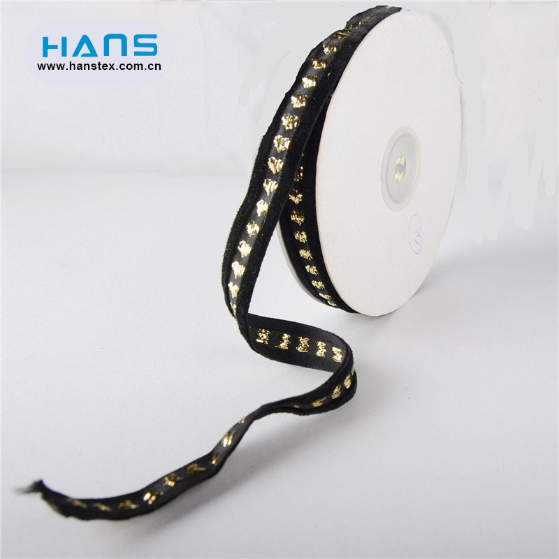 Hans Amazon Top Seller Fancy Double Sided Velvet Ribbon