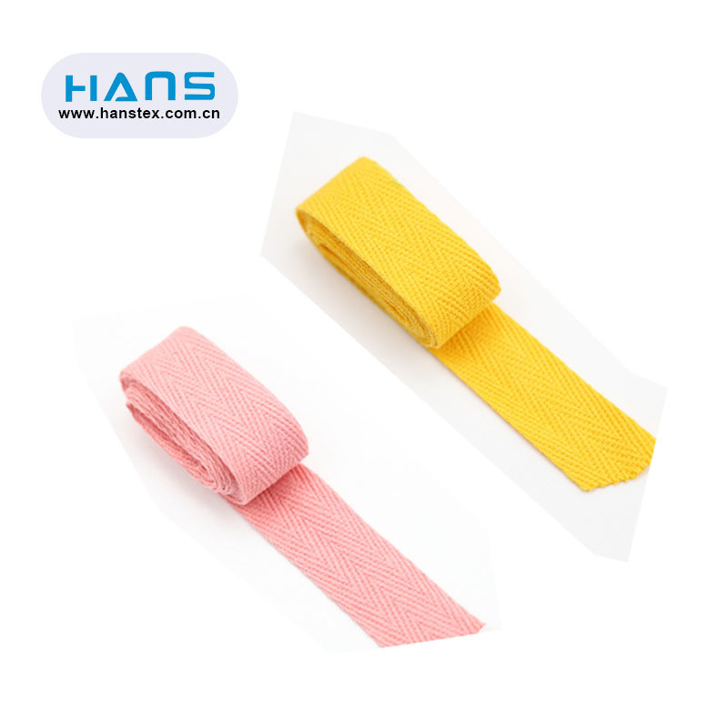 Hans China Factory Thick Cotton Webbing Tape