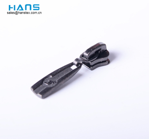 Hans Good Quality Custom Concave Logo Zipper Puller Slider
