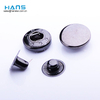 Hans Cheap Wholesale New Style Matte Black Snap Button