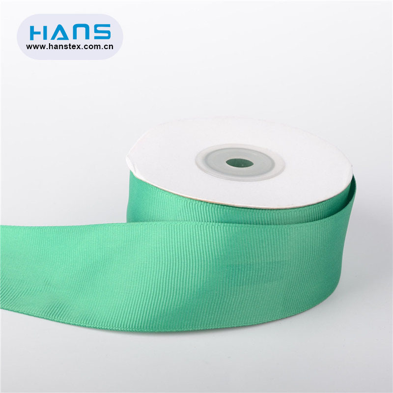 Hans 2019 Hot Sale Solid Color Grosgrain Ribbon