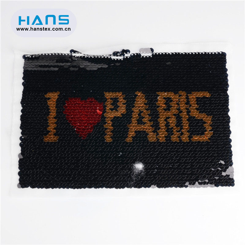 Hans New Fashion Shining Unicorn Sequin Patch