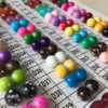 Hans Cheap Price DIY Accessories Vertical Hole Plastic Alphabet Beads