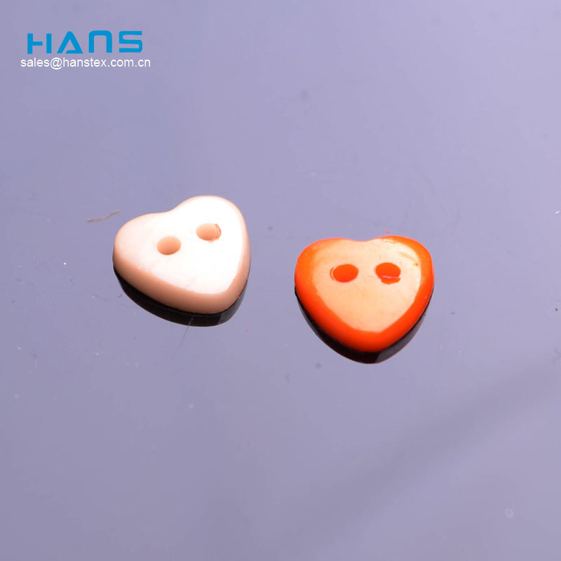 Hans Cheap Wholesale Lucky 2 Hole 4 Hole Plastic Button for Garment
