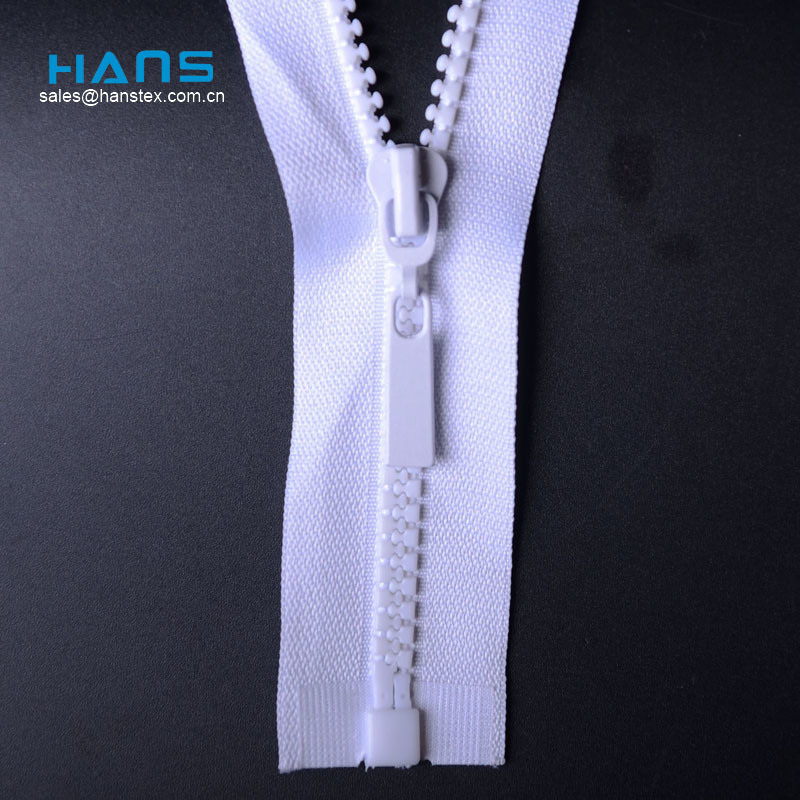 Hans China Factory Anticorrosive Large Plastic Zipper