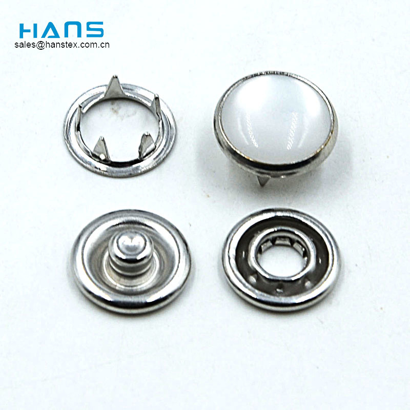 Hans Manufacturers in China Fashion Pearl Prong Snap Button