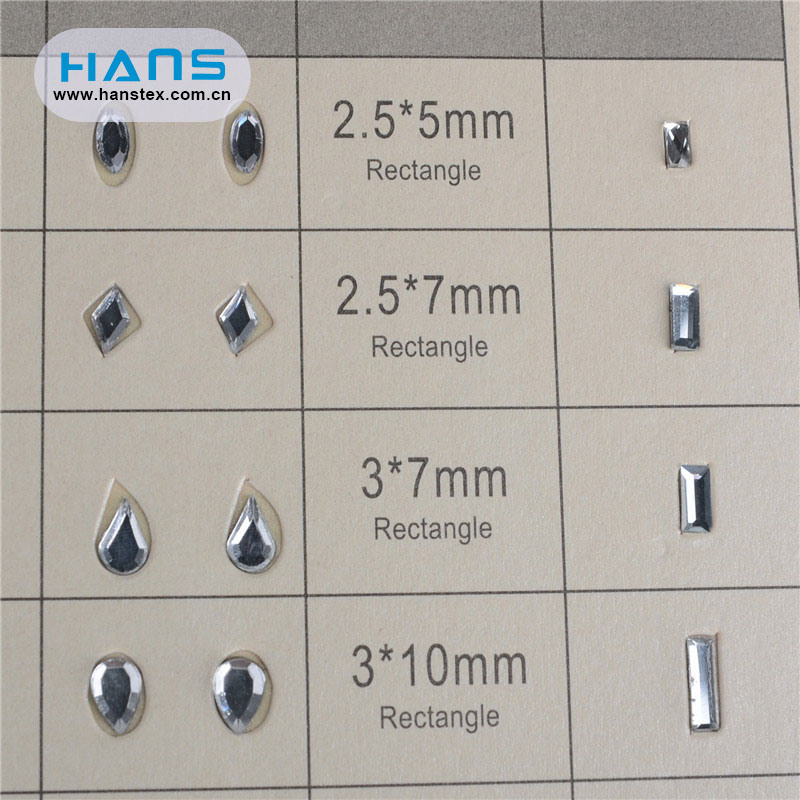 Hans Factory Manufacturer Colorful Rhinestone