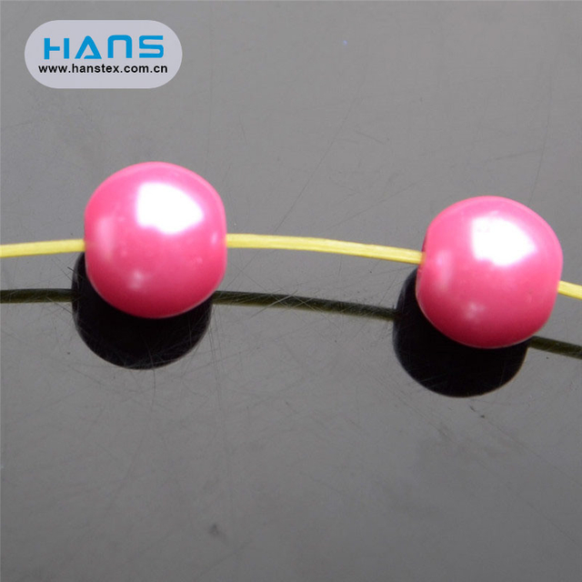 Hans Eco Custom Made Hole Acrylic Beads Chain