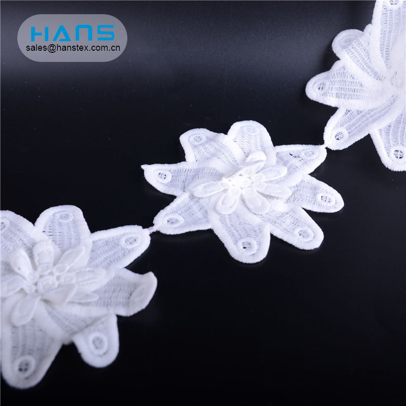 Hans Cheap Price Professional Design Guipir Lace Fabric