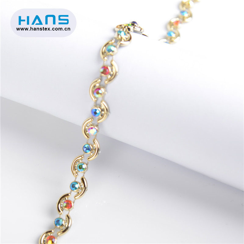 Hans New Design Product New Design Rhinestone Chain Trim