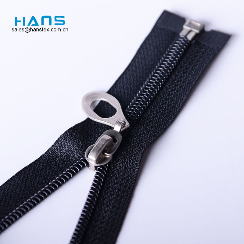 Hans ODM/OEM Design Fastness to Sunlight Fashion Zipper Design