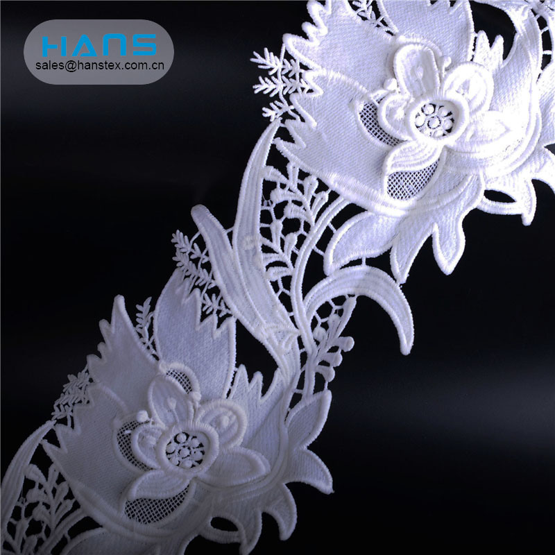 Hans Made in China Multi-Color Border Lace